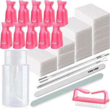 Imagem de Kit de ferramentas para remoção de gel de esmalte, dispensador HiMo 20