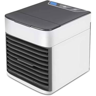 Imagem de Climatizador, Ventilador E Umidificador, 3 Velocidades Branco, Tanque 350ml