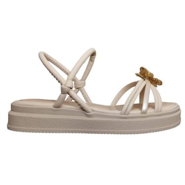 Imagem de Sandalia Papete Brilho Meninas Pink Cats Borboleta V5875