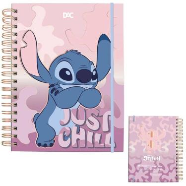 Imagem de Caderno Smart Colegial Stitch 80 Folhas - 4668 - Dac
