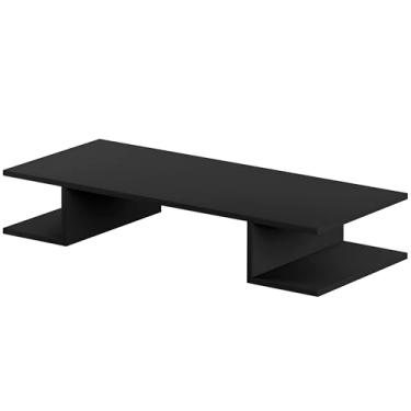Imagem de Mesa Suspensa Multiuso Escrivaninha Em Mdf Resistente 15mm Preto