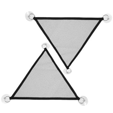 Imagem de 2 peças de rede de dragão barbudo, rede de répteis de malha respirável preta para lagartos, lagartixas, lagartixas, axolotls, anoles, cobras, camaleão