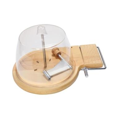 Imagem de Baoblaze Fatiador de queijo multifuncional, tábua de queijo, cortador de queijo, manteiga, sobremesa, fatiador de alimentos para queijo, tofu, sabonetes, com Tampa