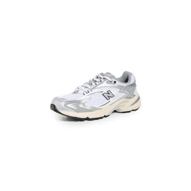Imagem de New Balance Tênis unissex 725, Branco/Cinza, 13 Women/11.5 Men