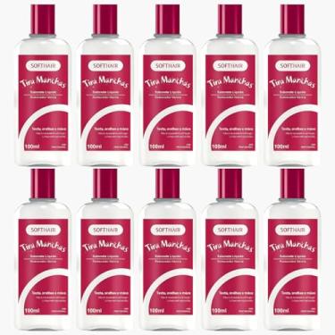 Imagem de Kit 10X Sabonete Liquido Tira Manchas Removedor Henna Testa Orelhas E Mãos Suaveness Soft Hair 100ml
