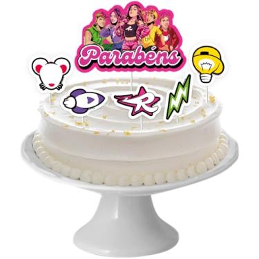 Imagem de DECORACAO DE BOLO CENARIO EMILLY VICK E DOS ROSA 06 un.