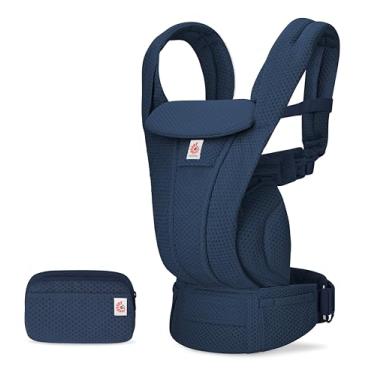 Imagem de Canguru P/Bebê 4 Posições Ergonômico Deluxe Mesh Ergobaby - AZUL