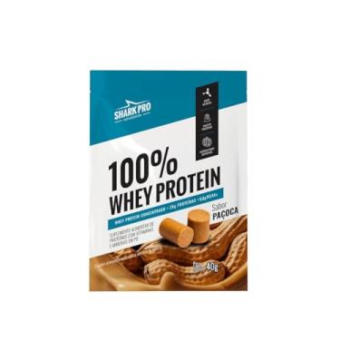 Imagem de Whey 100% - 1 Sachê 40g Paçoca - Shark Pro