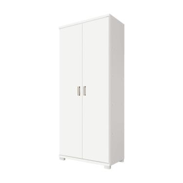 Imagem de Armário Multiuso 2 Portas 188x76cm New Móveis Fazzio Branco