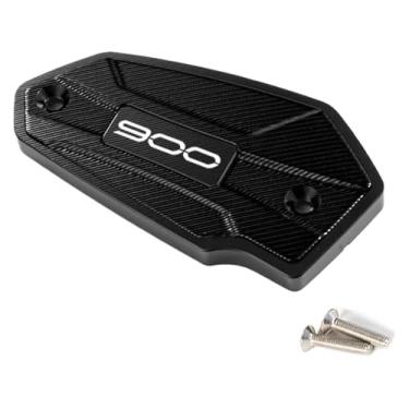 Imagem de Compatível com Z900 Z 900 2017-2021 2022 2023 tampas de fluido de freio dianteiro e traseiro da motocicleta e acessórios de proteção da tampa de enchimento de óleo (preto 900)