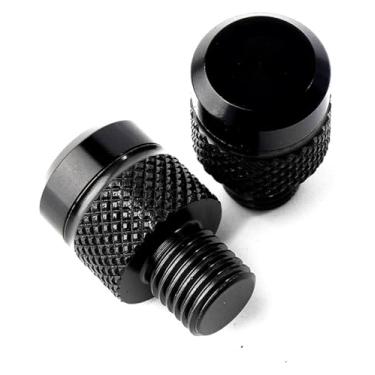 Imagem de BYYINGSUS Parafusos de parafuso de plugue de espelho retrovisor de motocicleta CNC compatíveis com B&enelli 502C 752S TRK 702 X 502X 251 Leoncino 500 TNT 125 (preto)