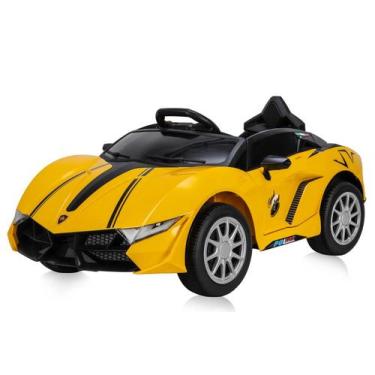 Imagem de Carrinho Elétrico Infantil Esportivo Lamborghini Com Controle Inbra, A