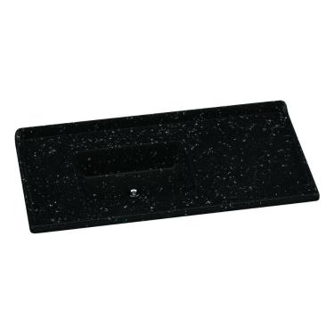 Imagem de Pia de Cozinha Mármore Sintético 100x53cm Multimóveis CR20478