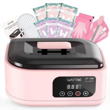 Imagem de Máquina de cera de parafina Wattne 3500ml Auto-Timer Pink