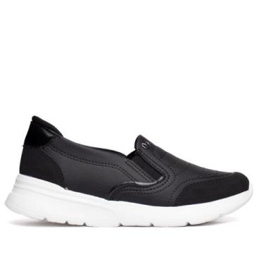 Imagem de Tênis Feminino Kolosh Slip On Napa Preto, Preto, 35