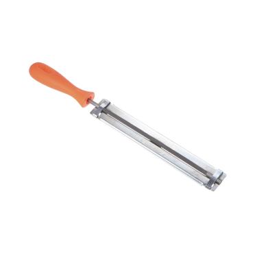 Imagem de CoCud Guia de arquivo de motosserra, 13/162.6 cm diâmetro 30.5 cm comprimento total, aço cromado de corte duplo para afiar - (Aplicações: para reparo de objetos)