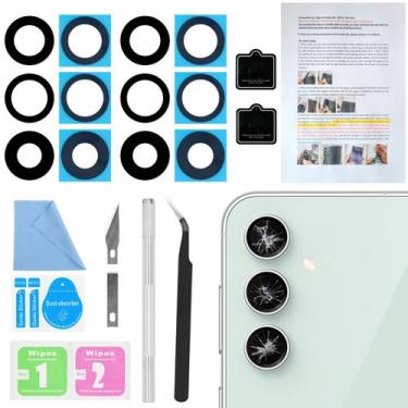 Imagem de Substituição do vidro da lente da câmera ASDAWN Galaxy S23 FE x2