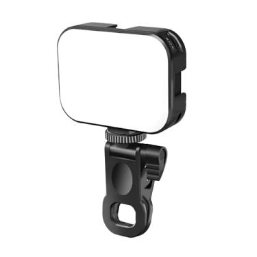 Imagem de Luz LED de Vídeo Ulanzi VL100X Bicolor para Câmera Preta, 100 LEDs, CRI 95+, Ajuste de Cor (2500K-6500K), Bateria Recarregável 2000mAh, Perfeita para Vlogs, Transmissões ao Vivo e Conferências