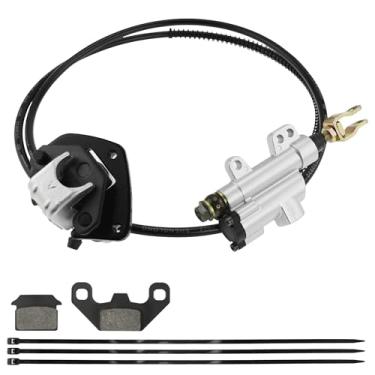 Imagem de PRO BAT Conjunto de pinça de freio hidráulico traseiro Go kart com pastilhas para Taotao ATV Quad Go Kart 50-125cc