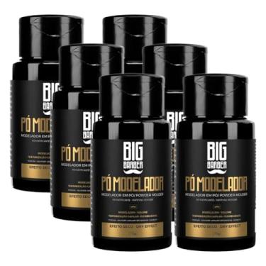 Imagem de Kit 6x Modelador De Cabelo Em Pó Efeito Matte Big Barber