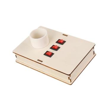 Imagem de Generic Tecnologia Pequena Produção Modelos de Brinquedos, Três Aparelhos de Fonte de Luz, Brinquedos Mecânicos de Madeira para Adolescentes