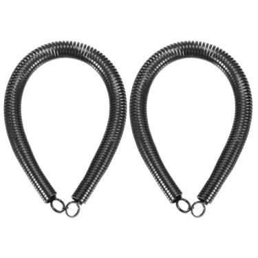 Imagem de HARFINGTON 2 peças dobrador de tubo de mola de PVC 20 mm OD 420 mm de comprimento tipo A mola de dobra de tubo para dispositivos de dobra de tubos em energia hidráulica doméstica, preto