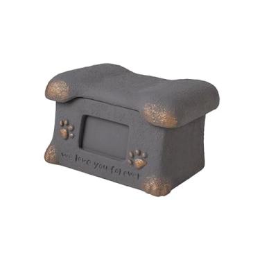 Imagem de Ｂｅｓｇａ Urna de cremação para animais de estimação em formato de osso para cinzas de animais de estimação, suprimentos preciosos, caixa de lembrança, caixa de, Cinza