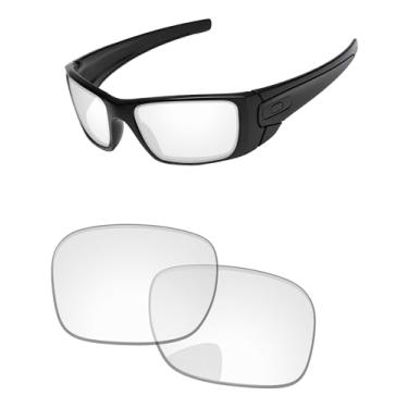 Imagem de PapaViva Lentes de substituição para óculos de sol Oakley Fuel Cell OO9096 60 mm, Bloqueio de luz azul claro HD, Fuel Cell