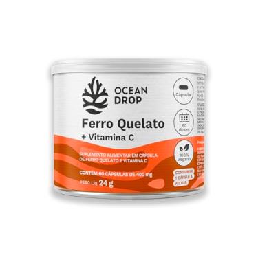 Imagem de Ferro Quelato e Vit. C Ocean Drop 60 Cápsulas