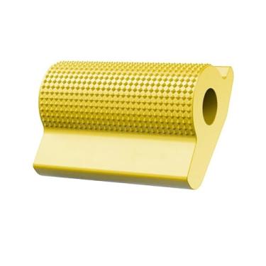 Imagem de 2 peças de capa de borracha para pedal de alavanca de mudança de marcha de motocicleta, protetor de sapato, gel de dedo do pé (amarelo)