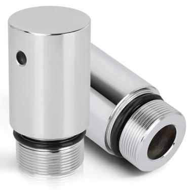 Imagem de Eumti Tubo de garfo de 39 mm, kit de extensão cromado compatível com Harley Sportster 883 1200 XL Dyna Glide & FXR