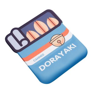 Imagem de Mouse pad com apoio de pulso Generic Ergonomic 25x22 cm