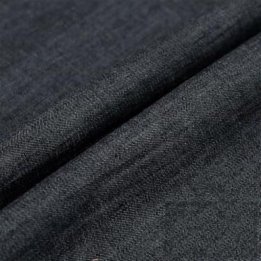 Imagem de Tecido Jeans Azul 150 X 100 Cm, Acessórios De Vestuário De Tecido Jeans De Algodão Para Costura De Calças, Jaquetas, Bolsas, 0,7 Mm De Espessura(0.7MM thick Black 1,20x1.5M)