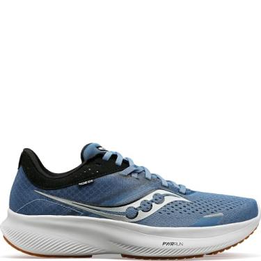 Imagem de Saucony Tênis masculino Ride 16, Murk/Preto, 8