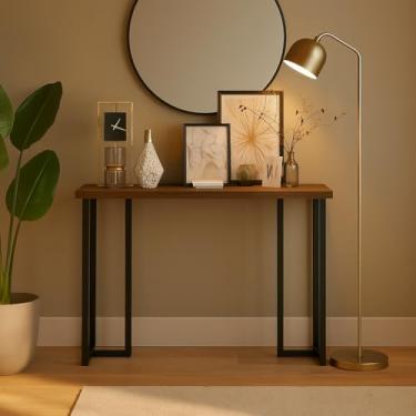 Imagem de Aparador Mali 1,20 Leveza e Versatilidade para Qualquer Espaço (Preto/Imbuia)