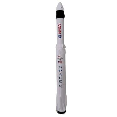 Imagem de Maquete Foguete Falcon 9 SpaceX NASA Impressão 3D, Modelo Colecionável