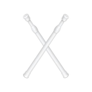 Imagem de Sgphrzlt Barra de segurança ajustável para porta de pátio de vidro deslizante, hastes de tensão pequenas extensíveis de 40 a 70 cm, barras de trava de segurança de janela antiderrapantes, haste de