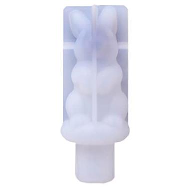 Imagem de Chewtoyo Rolha de vinho de silicone decorativa antiaderente novidade molde de garrafa DIY Topper engraçado flexível reutilizável, branco328