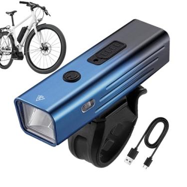 Imagem de Farol de ciclismo, luz de ciclismo | Farol brilhante para ciclismo,Luz de ciclismo de 1800mAh para passeios noturnos, faróis brilhantes recarregáveis ​​para ciclismo de montanha