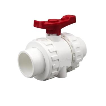 Imagem de 1 peça I.D20mm~50mm PVC válvula esférica união válvula acessórios para tubos jardim casa tubos conectores aquário aquário aquário tubo de água adaptador (diâmetro interno 25 mm)