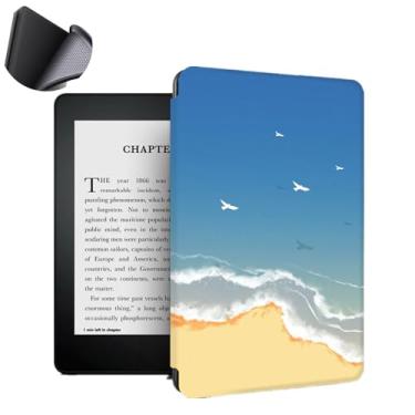 Imagem de Yzlvigrous Capa para Kindle Paperwhite 12th/Coloroft Signature Edition 1ª Geração 2024, Tampa Traseira de TPU Macia de 7 Polegadas com Sono/acordamento Automático, Modelo: SA568B/SA569P/SA59CP