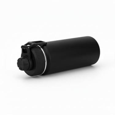 Imagem de Garrafa Térmica Inox 800ml Antivazamento – Mantém Bebidas Frias 24h e Quentes 8h – Aço Inoxidável Durável – Bico Rosqueável + Alça Mosquetão – Para Academia, Trabalho e Viagens