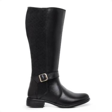 Imagem de Bota Cano Alto Montaria Fivela - Zíper Bota Cano Longo Rodeio - Propia