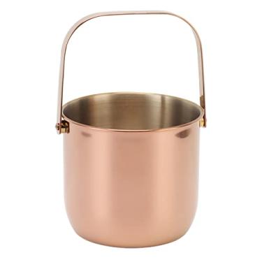 Imagem de Acouto Balde de Gelo Isolado de Aço Inoxidável Comercial para Bebidas de Cerveja - para Festas e Eventos (Rose Gold)
