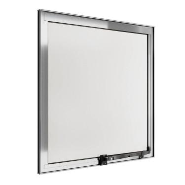 Imagem de Janela Maxim-Ar 1 Secção Vidro Mini Boreal 80x80cm Ecosul Esquadrisul