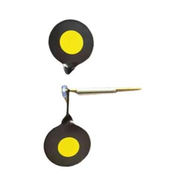 Imagem de Alvo Redondo Duplo De 3mm De Espessura Para Prática De Estilingue Inte