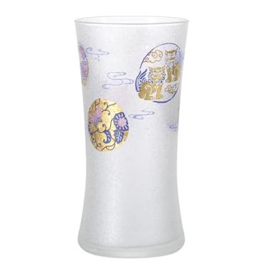 Imagem de ADERIA 6851 Premium Nippon Taste, Ryukyu Round Crest, Copo de Cerveja, 345 ml (345 ml), Feito no Japão, Vem em uma Caixa de Cosméticos, Fina, Elegante, Presente, Pratos, Dia dos Pais, Homens, Mulheres