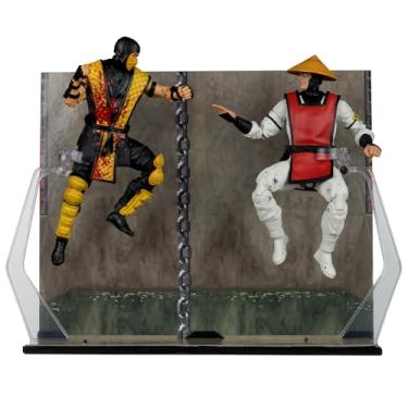 Imagem de Mortal Kombat Klassic Scorpion vs Raiden 7in Action Figure Deluxe 2-Pack McFarlane Toys