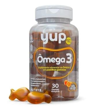 Imagem de Yup Gummy Ômega 3 Vegetal – Ômega 3 ALA do Óleo de Linhaça – Gomas Sabor Laranja – Para Toda a Família – Nutrye