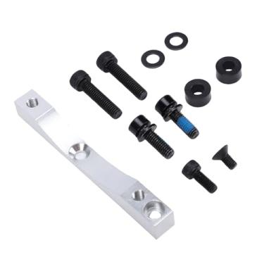 Imagem de Alomejor Adaptador de Montagem de Freio a Disco de Scooter, Suporte de Conversão de Freio a óleo de Liga de Alumínio, para Scooters Elétricos M365 M365 Pro